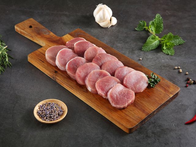 【香草豬 小菲力排 250g/包】豬腰內肉 瘦肉中最軟嫩的部位