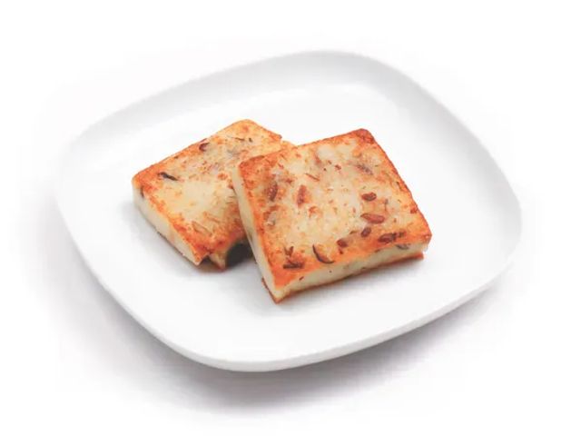 【熱銷！林貞粿行 - 奶油蘑菇蘿蔔糕600g(奶素)】美味香傳三代的60年好味道
