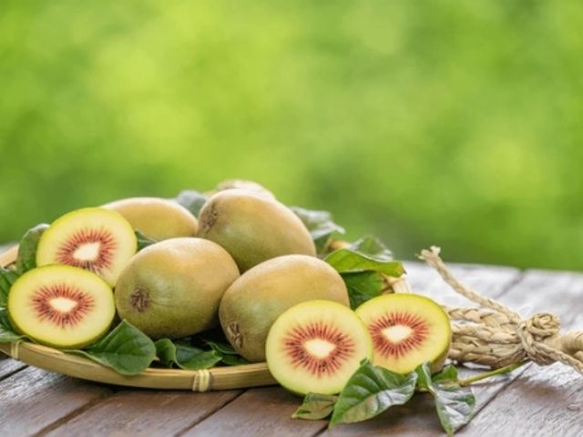 【網路爆款！美國紅心奇異果一箱(8盒)】皮薄、甜度高、酸味低、果香濃郁