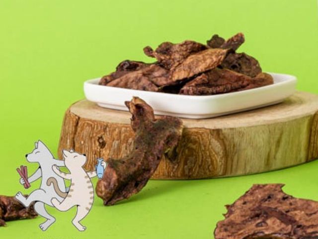【寵物零食 - 耍肺小點心 羊肺片35g/包】犬貓適用 毛孩的天然無添加點心