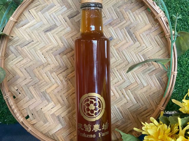 【天菊花醋 250ml】來自自然農法的菊花與蜂蜜調和陳年醋