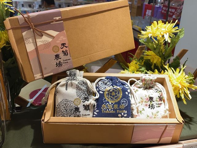 【天菊 TEAKENO 花茶系列禮盒】堅持自然農法栽培的杭菊茶包