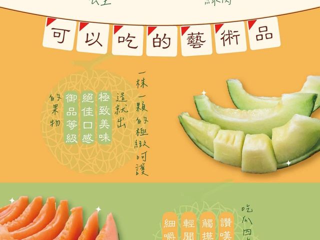 【搶先預購中！瓜中之王 阿露斯洋香瓜禮盒】香甜多汁無農藥 溫室日系網紋洋香瓜