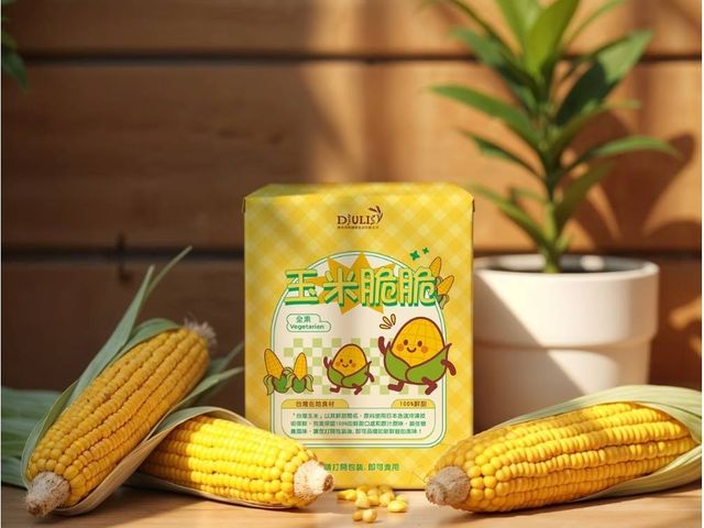 【團購零食新選擇！玉米脆脆分享包x30盒(全素)】嚴選台灣在地甜玉米 保留原粒完整形狀