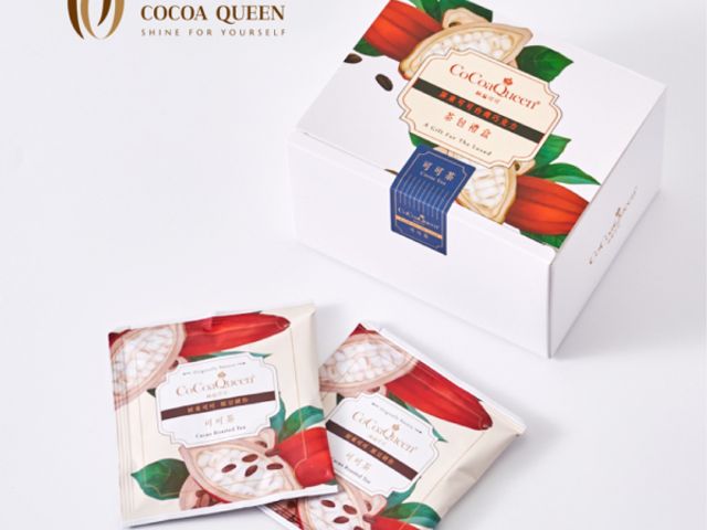 【林后可可 屏東可可豆仁茶一盒(10包入)】無抽脂 無添加 不含防腐劑