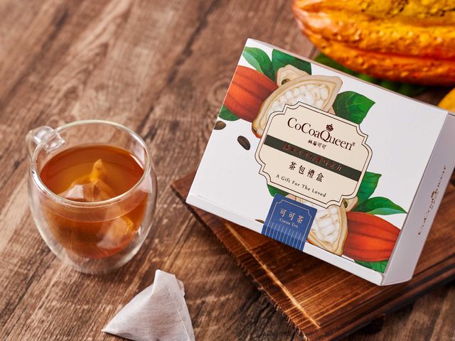 【林后可可 屏東可可豆仁茶一盒(10包入)】無抽脂 無添加 不含防腐劑