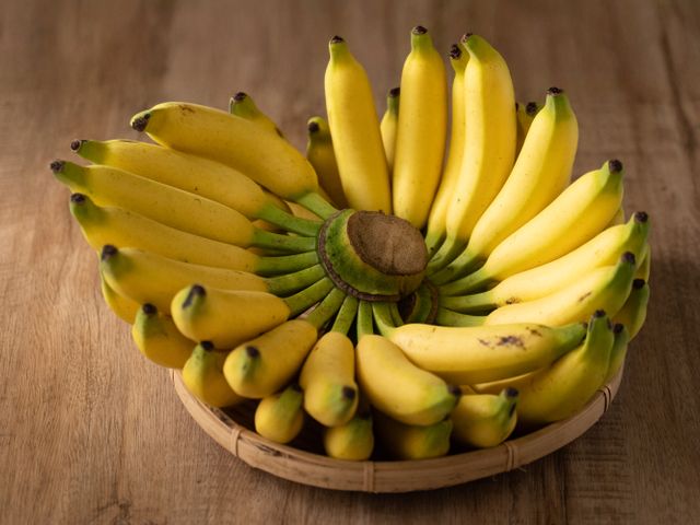 【南投竹山 新品種玫瑰蕉五斤裝】小巧可愛 一口一根讓人欲罷不能～