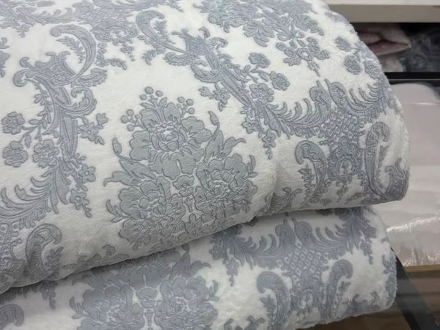 【限時優惠！韓國厚絨冬被｜法式奢華花紋】柔軟細膩溫柔包覆整個冬天