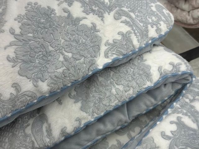 【限時優惠！韓國厚絨冬被｜法式奢華花紋】柔軟細膩溫柔包覆整個冬天