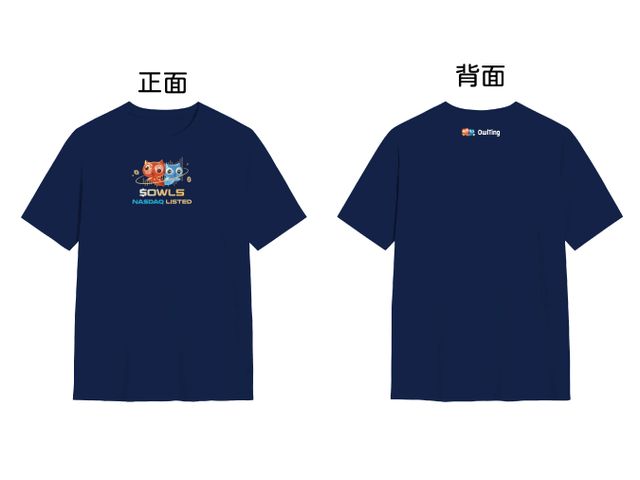 【限量！奧丁丁美國Nasdaq上市紀念T-shirt一件】舒適透氣 可時尚 可休閒