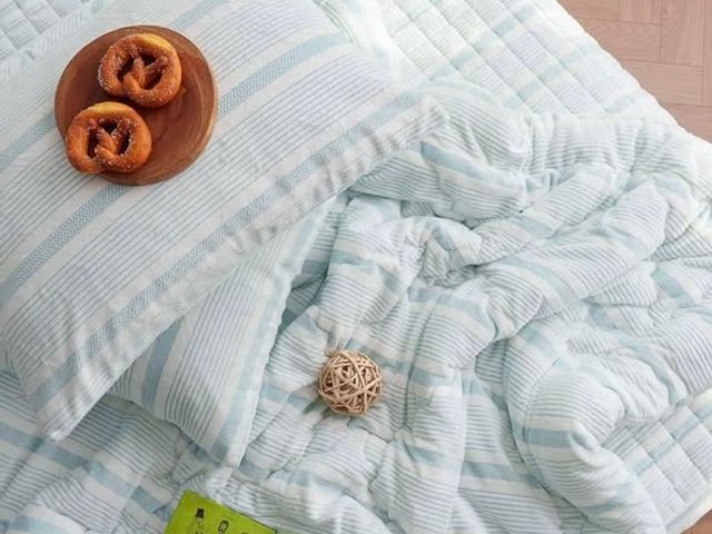 【限時優惠！韓國超柔軟冬被｜質感條紋系列】柔軟細膩溫柔包覆整個冬天