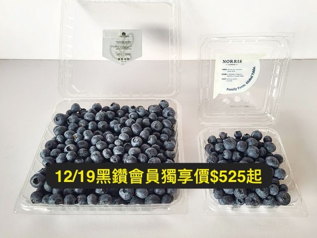 【大盒裝！秘魯 新鮮藍莓510g】宅配到家 比美式賣場還便宜