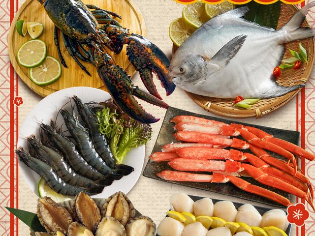 【海味滿堂年菜 夢幻鯧盛組】奢華精選海鮮食材