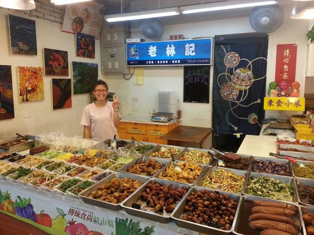 【南門市場 老林記 麻辣臭豆腐x2包 全素(500gx2)】手工素豆腐製作 私房中藥調味而成