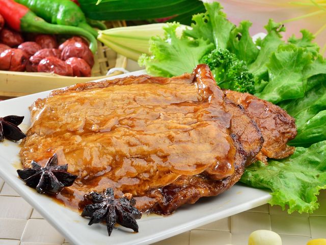 【南門市場 老林記 紅燒豆包(8入/盒) 全素】鹹香下飯 香氣濃郁