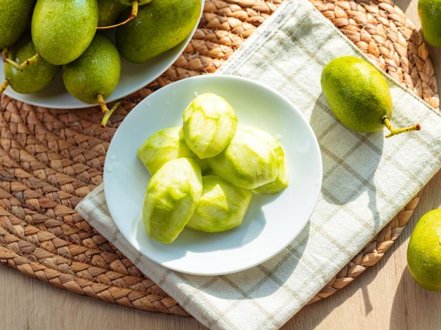 【酸甘甜！製作情人果必備的土芒果青(未削皮)】屏東老欉芒果青 現貨開採中