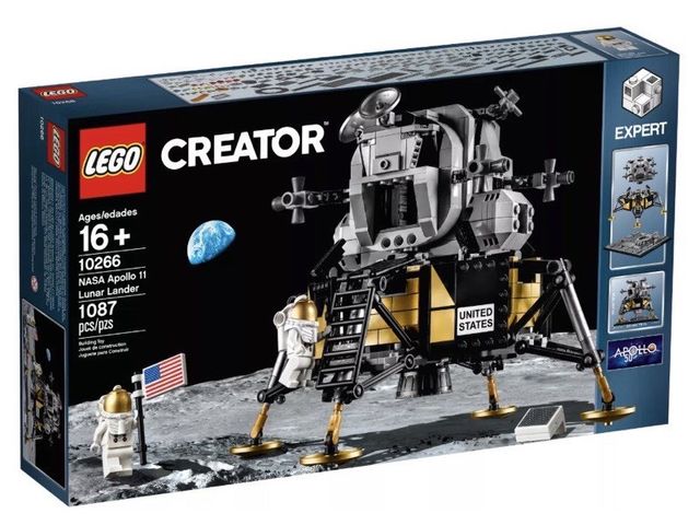 【樂高 LEGO 10266 CREATOR系列 NASA 阿波羅11號登月小艇】