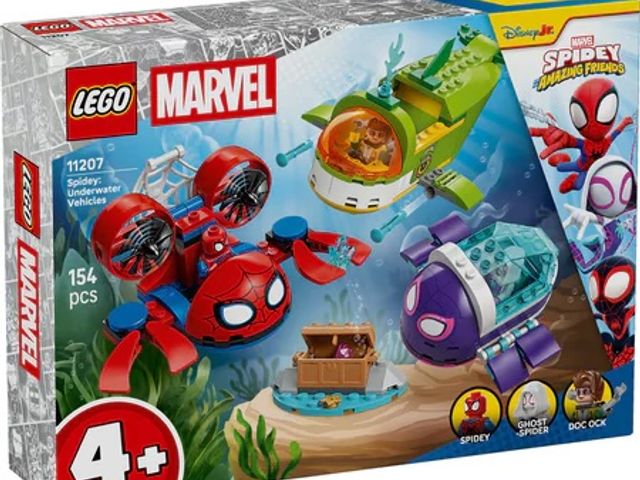 【樂高 LEGO 漫威系列- 11207 漫威系列-蜘蛛人:水中載具】