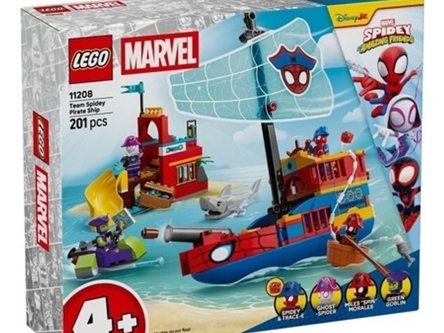 【樂高 LEGO 漫威系列- 11208 漫威系列-蜘蛛小隊海盜船】