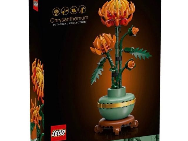 【樂高 LEGO 10368花藝系列-菊花】