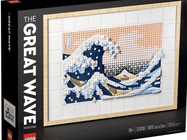 【樂高 LEGO 31208 神奈川沖浪裏 浮世繪巨匠】