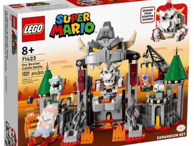 【樂高 LEGO 71423 超級瑪利歐系列-枯骨庫巴城堡大戰】