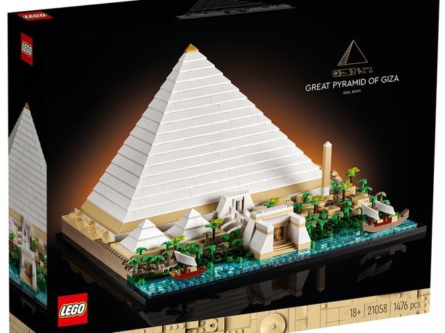 【樂高 LEGO 21058 建築系列 Archi-埃及吉薩大金字塔】