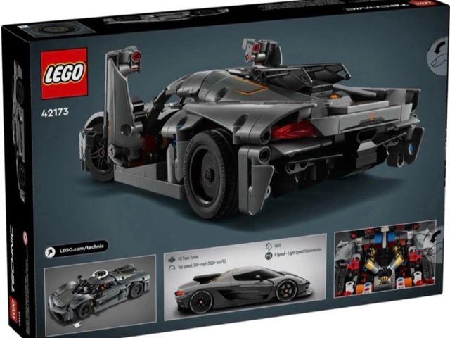 【樂高 LEGO 42173 科技系列-科尼賽克 Koenigsegg Jesko Absolut】
