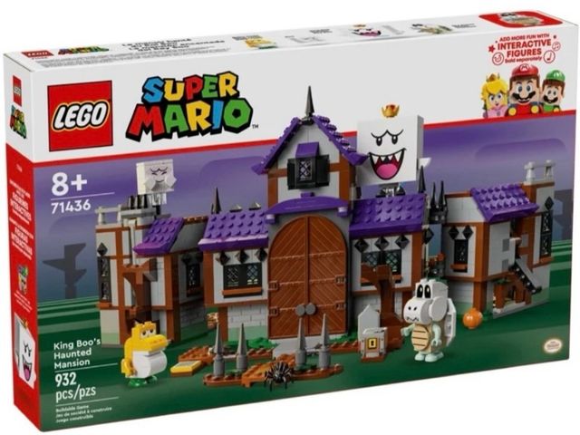 【樂高 LEGO 71436 超級瑪利歐系列-害羞幽靈王的鬼屋】