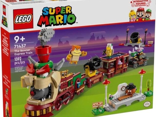 【樂高 LEGO 71437 超級瑪利歐系列-庫巴特快列車】