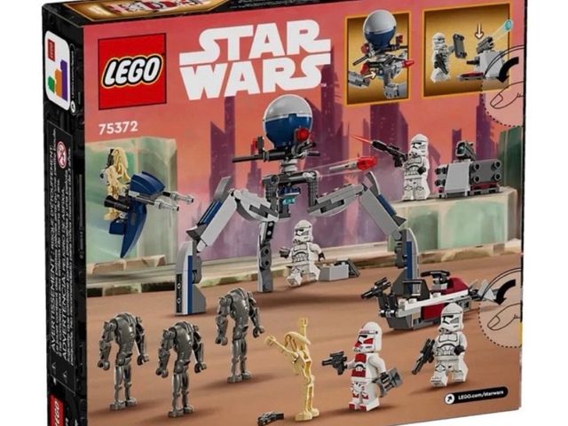 【樂高 LEGO 75372 SW-複製人士兵&戰鬥機器人】