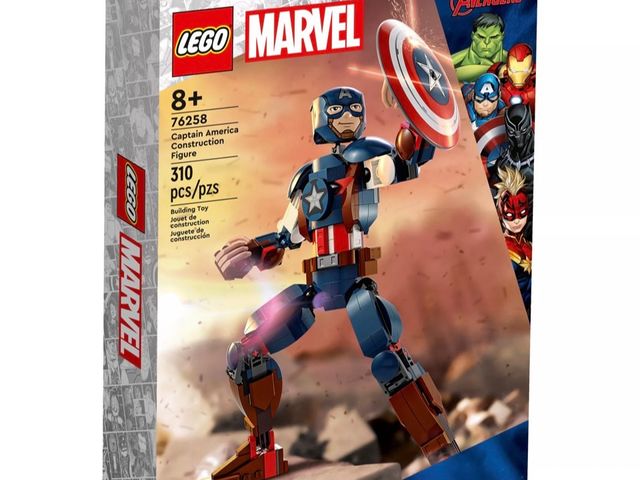 【樂高 LEGO 76258 超級英雄系列-美國隊長活動機甲】