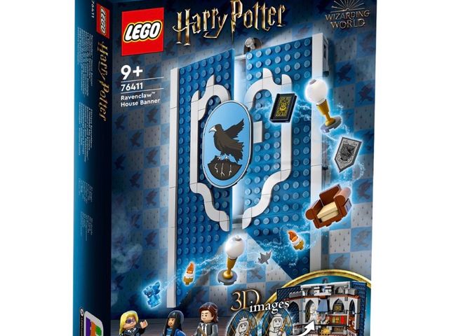 【樂高 LEGO 76411 哈利波特系列-雷文克勞 學院院旗】