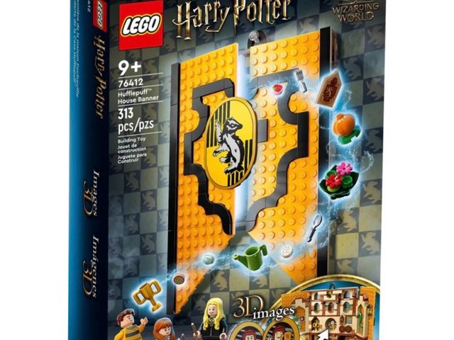 【樂高 LEGO 76412 哈利波特系列-赫夫帕夫 學院院旗】
