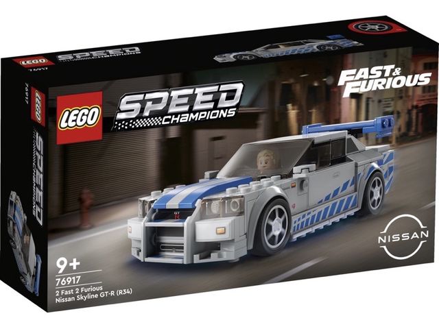 【樂高 LEGO 76917 Speed-玩命關頭2日產SkylineGTR R34】