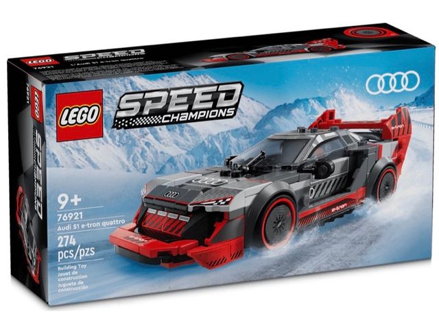 【樂高 LEGO 76921 SPD-奧迪 Audi S1 電動賽車 e-tron quattro】