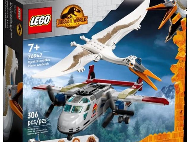 【樂高 LEGO 76947 Jurassic-風神翼龍飛機伏擊】