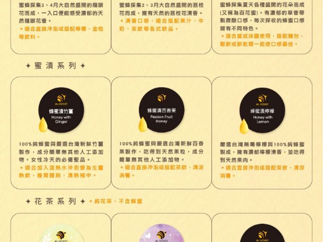 【蜂蜜大禮盒 甜心禮盒-九入】100%台灣蜂蜜，多款風味一次擁有，甜蜜滿滿、送禮體面又安心