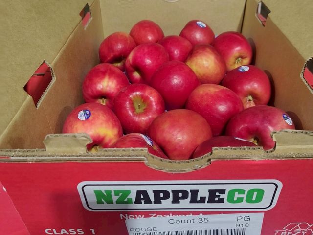 【原裝進口 紐西蘭富士蘋果9kg】30~35顆裝・清脆香甜・家庭首選・整箱更划算