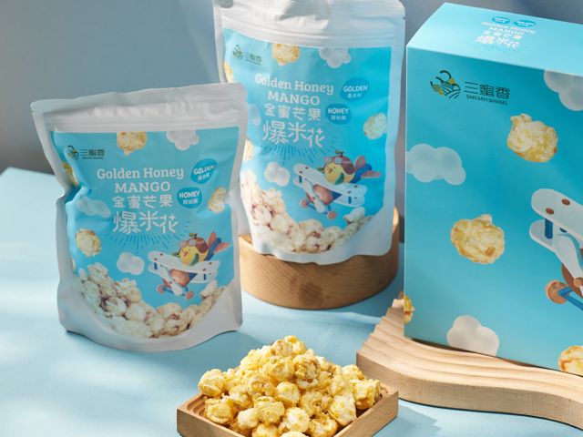 【2026 必買零食推薦！三蜜香 金蜜芒果爆米花】辦公室團購最愛，甜如蜜的酥脆驚喜