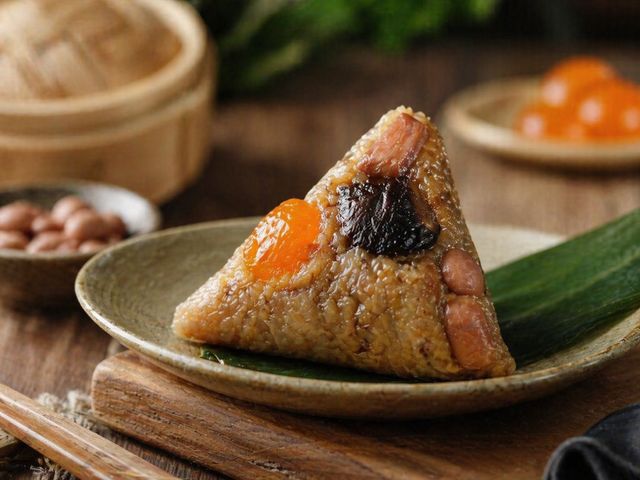 【端午必吃 傳統栗香肉粽 10入/組】古早味粽子，栗香濃郁越吃越回味