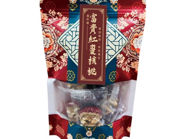 【棗好運 富貴紅棗核桃】棗到福到，一口接一口的香甜好運