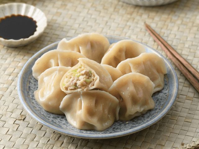 【亞麻籽黑豬高麗菜水餃 24入】清爽爆汁・越吃越順口的家常經典