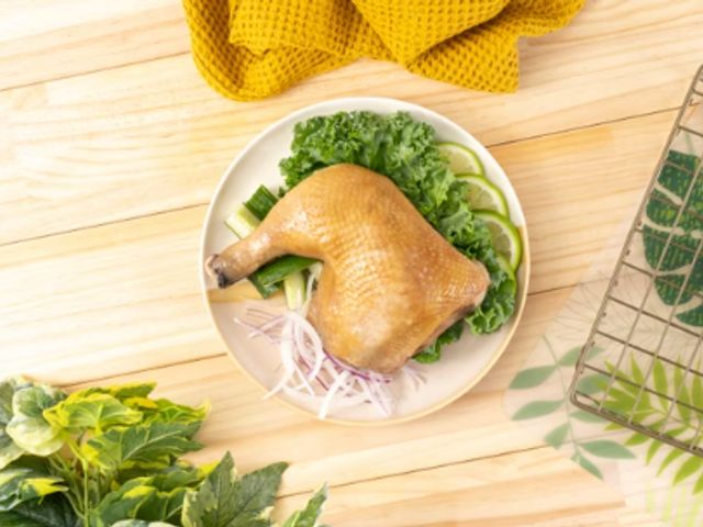 【糖燻全骨腿 古早味糖燻招牌腿肉】一口回甘的煙燻靈魂