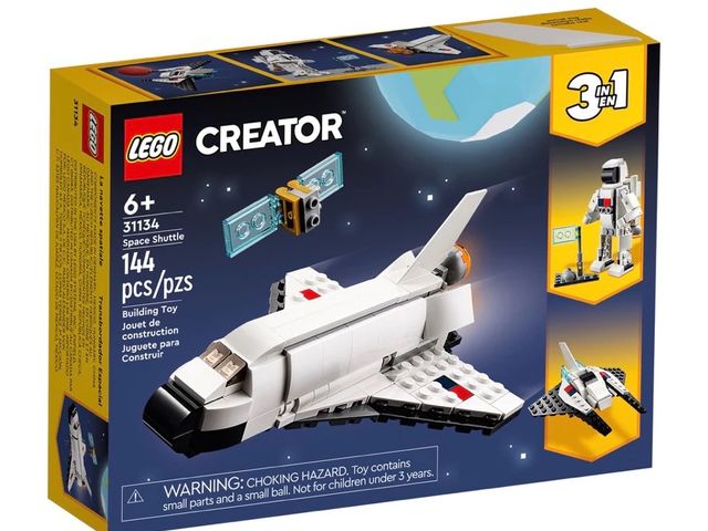 【樂高 LEGO 31134 創意百變系列3合1-太空梭】