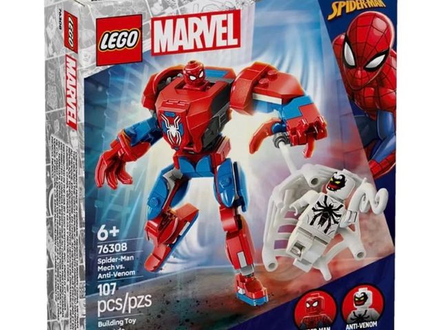 【樂高 LEGO 76308 蜘蛛人機甲大戰反猛毒】