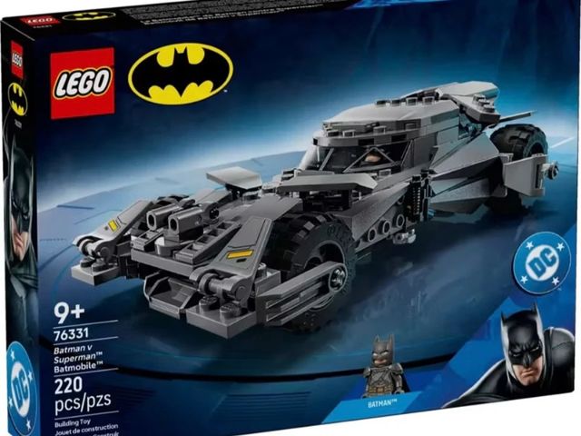 【樂高 LEGO 76331 Super Heroes系列-《蝙蝠俠對超人》 蝙蝠車】