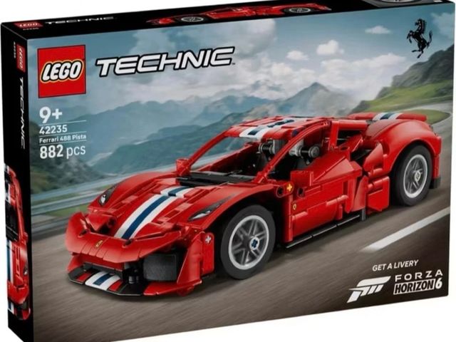 【樂高 LEGO 42235科技系列-Ferrari 488 PISTA 】