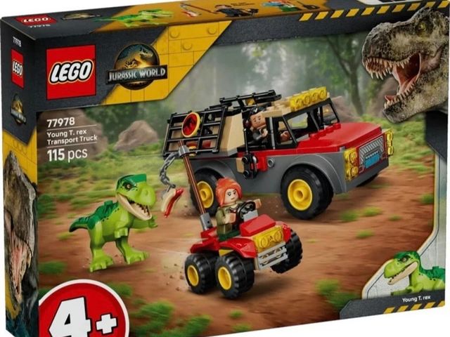 【樂高 LEGO 77978 侏儸紀世界-小暴龍運輸車】