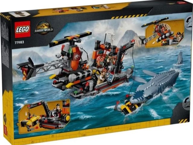 【樂高 LEGO 77983 侏儸紀世界-滄龍的船隻攻擊】